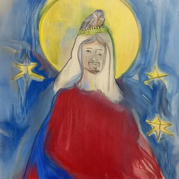KIM OKI / キム・オキ / SAINT KIM OKI (HOLIDAY EDITION, RED MARBLED CLEAR VINYL, 2ND PRESS)