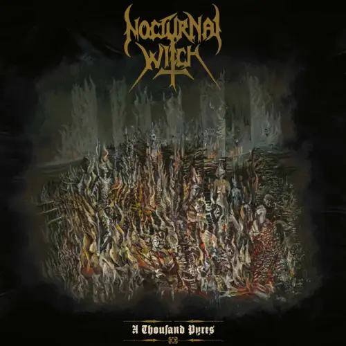 NOCTURNAL WITCH / A THOUSAND PYRES (BLACK VINYL)