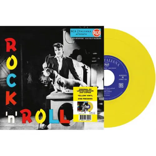 ELVIS PRESLEY / エルヴィス・プレスリー / EP ETRANGER N18 - ROCK 'N' ROLL (ITALY) (YELLOW VINYL)