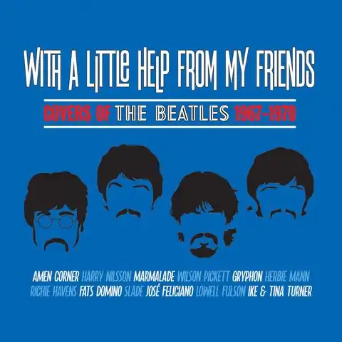 V.A. / WITH A LITTLE HELP FROM MY FRIENDS - COVERS OF THE BEATLES 1967-1970 (3CD)