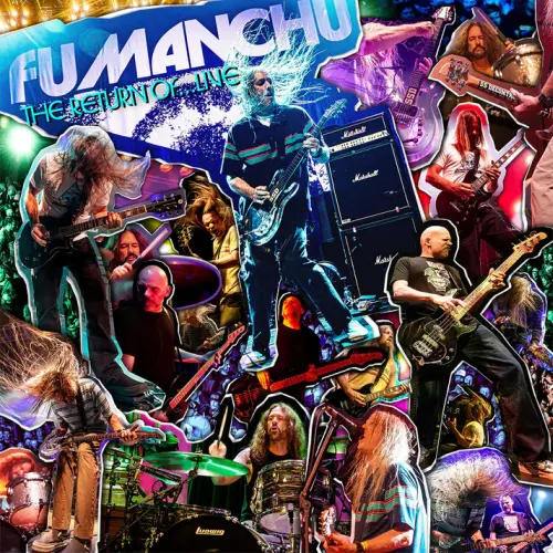 FU MANCHU / フー・マンチュー / THE RETURN OF ... LIVE (WHITE W/ BLUE, PURPLE & ORANGE SPLATTER)