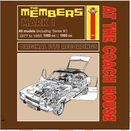 MEMBERS / メンバーズ / AT THE COACH HOUSE - ORIGINAL STUDIO TAPES (LP)