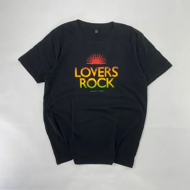 PRESSURE SOUNDS T-SHIRTS / LOVERS ROCK (BLACK BLENDED PRINT) T-SHIRT L