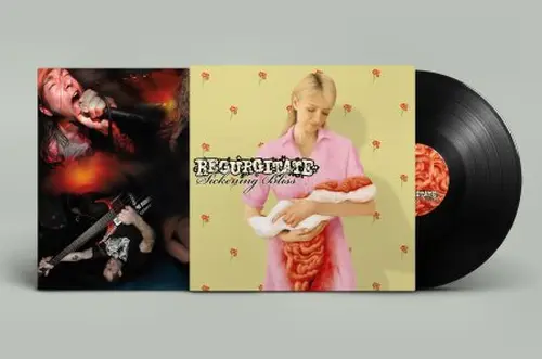 REGURGITATE / リガージテイト / SICKENING BLISS (SOLID BLACK VINYL)