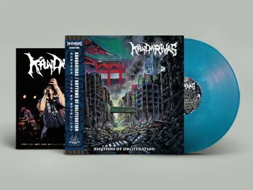 KANDARIVAS / カンダリヴァス / RHYTHMS OF OBLITERATION (DIEHARD MARBLED BLUE VINYL)
