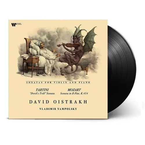 DAVID OISTRAKH / ダヴィド・オイストラフ / TARTINI:DEVIL'S TRILL/MOZART:VIOLIN SONATA NO.32 (LP)