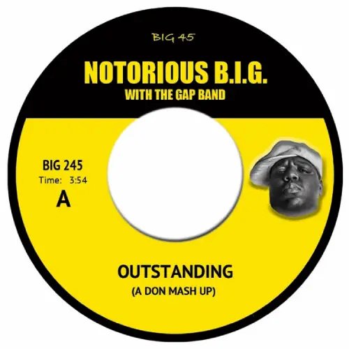 NOTORIOUS B.I.G. / MF DOOM / OUTSTANDING / THE NEXT SUPERVILLIAN (A DON MASH UP) (7")