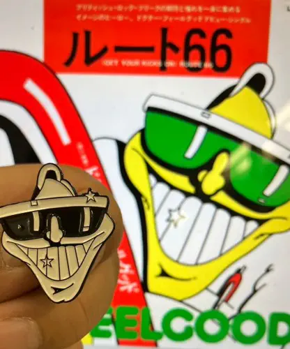 DR. FEELGOOD / ドクター・フィールグッド / DR.FEELGOOD (ピンバッジ)