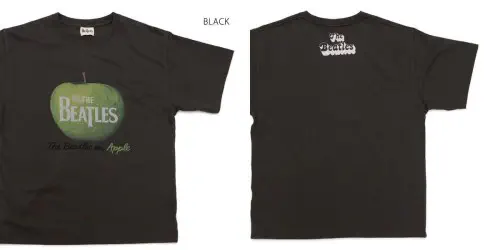 BEATLES / ビートルズ / THE BEATLES ON APPLE T-SHIRT (26B-96342 / BLACK / M)