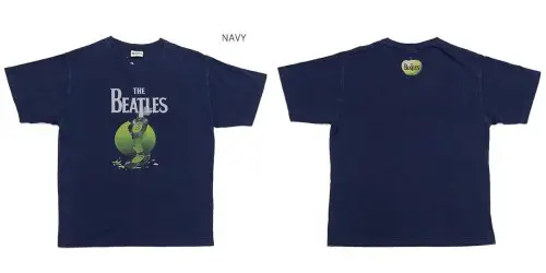 BEATLES / ビートルズ / THE BEATLES T-SHIRT (26B-96343 / NAVY / M)