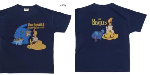 BEATLES / ビートルズ / THE BEATLES Y.SM T-SHIRT (26B-96344 / NAVY / M)