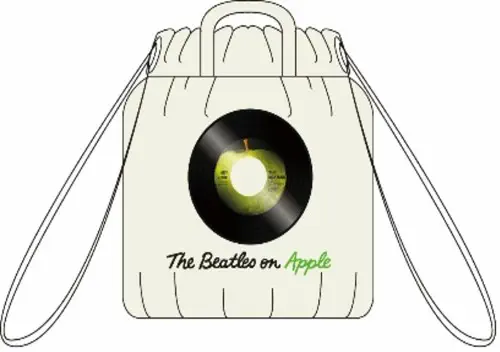 BEATLES / ビートルズ / THE BEATLES ON APPLE COTTON CANVAS PURSE (26B-16309 / NATURAL)