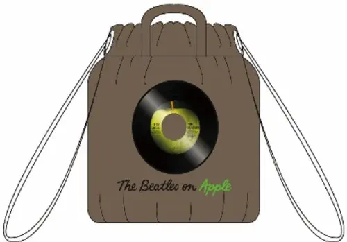 BEATLES / ビートルズ / THE BEATLES ON APPLE COTTON CANVAS PURSE (26B-16309 / MOCHA)