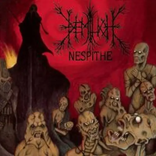 DEMILICH / NESPITHE<TRANSPARENT RED SMOKY VINYL>