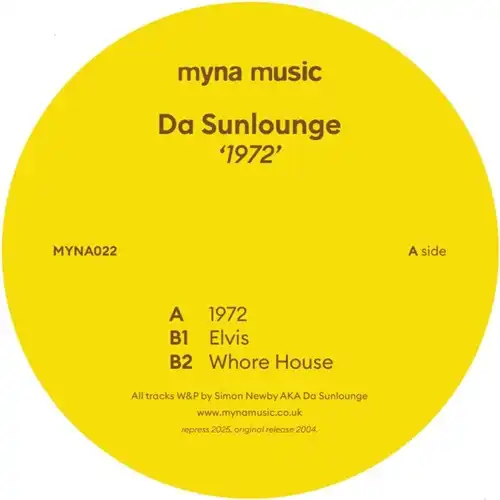 DA SUNLOUNGE / 1972