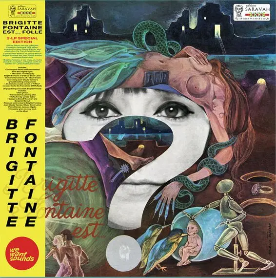 BRIGITTE FONTAINE / ブリジット・フォンテーヌ / BRIGITTE FONTAINE EST...FOLLE (LP)