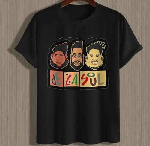 DE LA SOUL / DE LA SOUL T-SHIRT (BLACK) (XL)