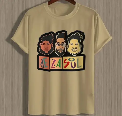 DE LA SOUL / DE LA SOUL T-SHIRT (KHAKI) (L)