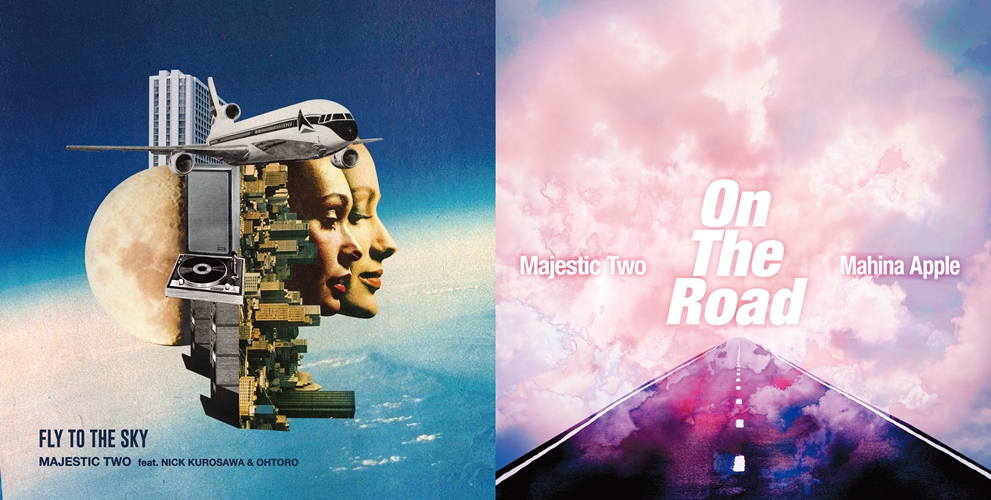 Majestic Two / On The Road、Fly To The Sky（7INCH）