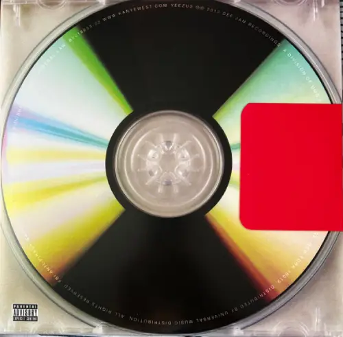 KANYE WEST (Ye) / YEEZUS (DJX STICKERED DISCO JACKET) (LP) (COLORED VINYL)
