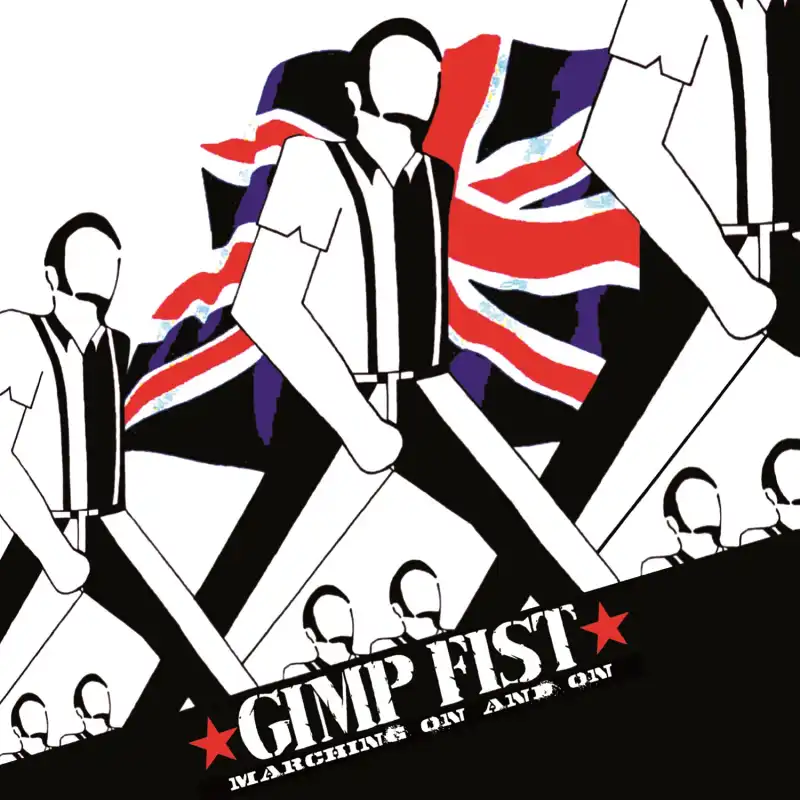 GIMP FIST / MARCHING ON AND ON (LP)