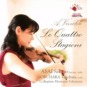 ASAI SAKINO / 浅井咲乃 / ヴィヴァルディ:「四季」 / VIVALDI: LE QUATTRO STAGIONI