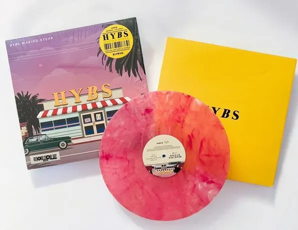 HYBS / ハイブス / MAKING STEAK (RSD KOREA EDITION, MAGENTA PINK MARBLE VINYL)