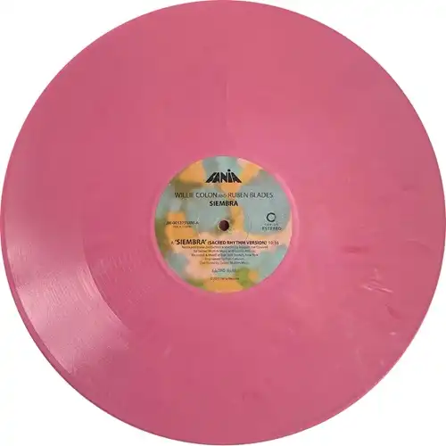 WILLIE COLON & RUBEN BLADES  / ウィリー・コローン&ルベーン・ブラデス / SIEMBRA (SACRED RHYTHM VERSION) PINK VINYL