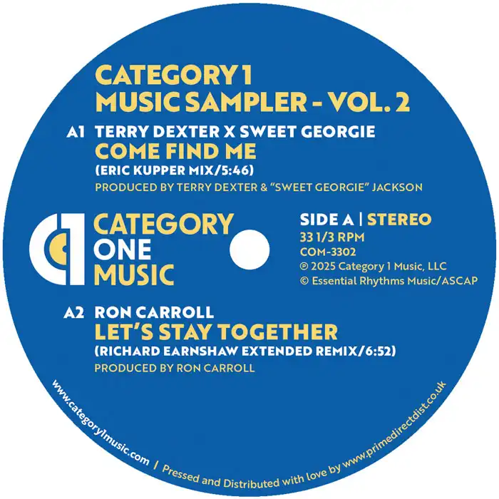 V.A. (CATEGORY 1) / CATEGORY 1 MUSIC SAMPLER - VOL. 2