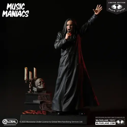 OZZY OSBOURNE / オジー・オズボーン / ミュージック・マニアックス 1/10スケール・スタチュー オジー・オズボーン / MUSIC MANIACS-1/10 SCALE STATUE:OZZY OSBOURNE