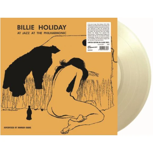 BILLIE HOLIDAY / ビリー・ホリデイ / JAZZ AT THE PHILHARMONIC (CLEAR VINYL)