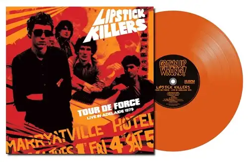 LIPSTICK KILLERS (OZ) / TOUR DE FORCE LIVE IN ADELAIDE 1979 (LP/COLOR VINYL)
