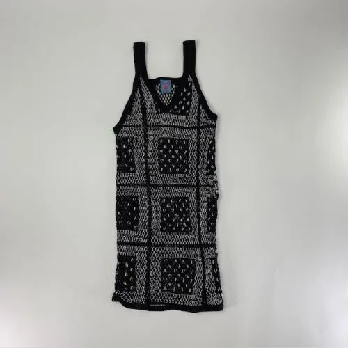 CRYSTAL(網シャツ) / アミシャツ BLACK PAISLEY SIZE  XL