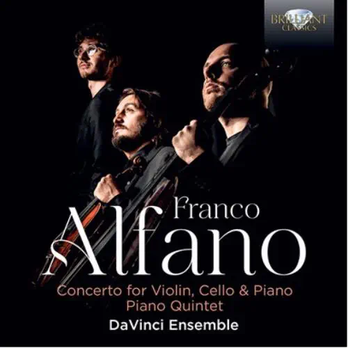 DAVINCI ENSEMBLE / ダ・ヴィンチ・アンサンブル / ALFANO:CONCERTO FOR VIOLIN,CELLO&PIANO/PIANO QUINTET