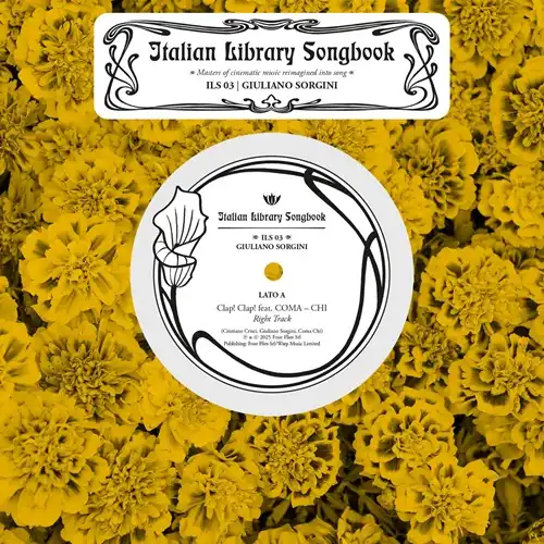 CLAP! CLAP! FEAT COMA-CHI, GIULIANO SORGINI / ITALIAN LIBRARY SONGBOOK VOL. 3 (7")