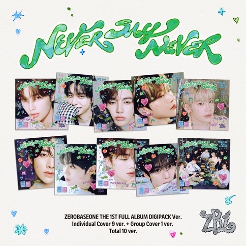 ZEROBASEONE / THE 1ST FULL ALBUM NEVER SAY NEVER (DIGIPACK VER.)