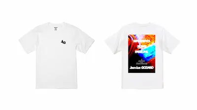 JEAN-LUC GODARD / ジャン=リュック・ゴダール / ゴダール展 T-SHIRT A (WHITE/XL)