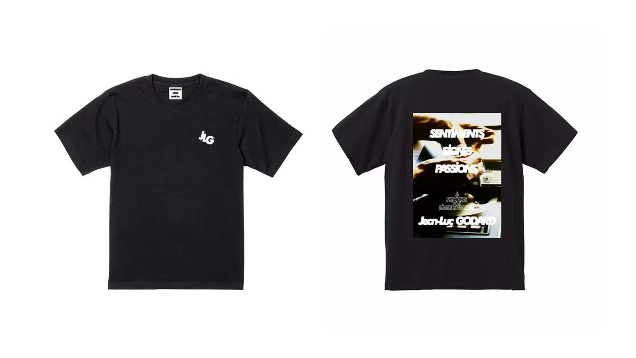 JEAN-LUC GODARD / ジャン=リュック・ゴダール / ゴダール展　T-SHIRT B（BLACK/M）