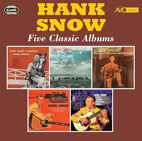 HANK SNOW / ハンク・スノウ / FIVE CLASSIC ALBUMS