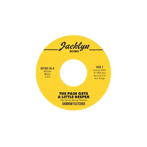 DARROW FLETCHER / ダロウ・フレッチャー / PAIN GETS A LITTLE DEEPER / MY JUDGEMENT DAY