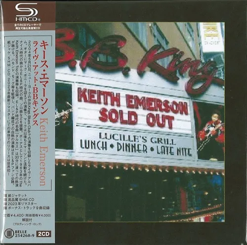 KEITH EMERSON / キース・エマーソン / ライヴ･アット･ BB キングス（SHM-CD） / LIVE AT BB KINGS