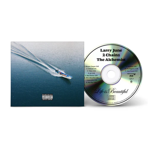 LARRY JUNE, 2 CHAINZ & THE ALCHEMIST  / LIFE IS BEAUTIFUL (CD)