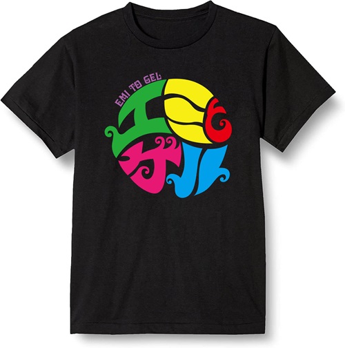 EMI & GEL / エミとゲル / エミとゲル Tシャツ（カラーロゴLサイズ）