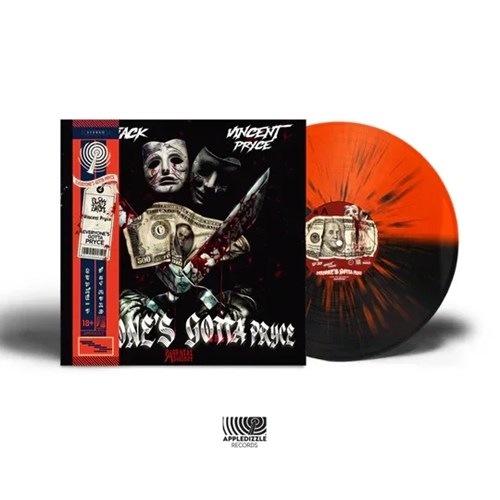 SLIK JACK X VINCENT PRYCE / EVERYONE'S GOTTA PRYCE (LP) (COLOR VINYL W/OBI)