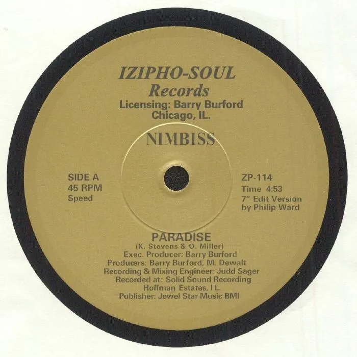 NIMBISS / PARADISE / YOU AND I