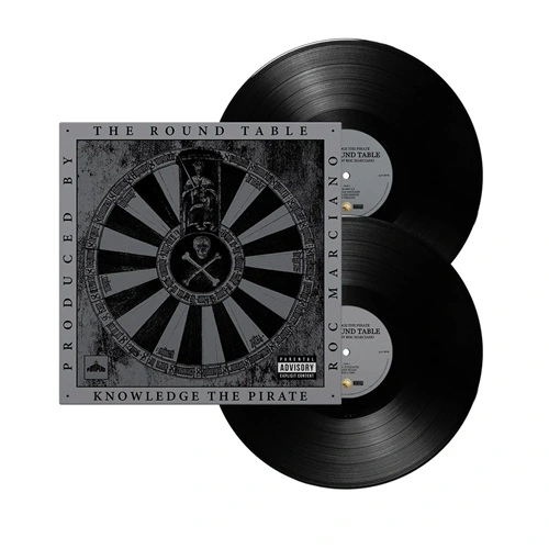 KNOWLEDGE THE PIRATE & ROC MARCIANO / THE ROUND TABLE (2LP) (BLACK VINYL) (ARTWORK #2)