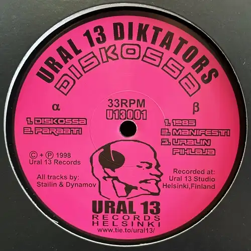 URAL 13 DIKTATORS / DISKOSSA (2025 REPRESS)
