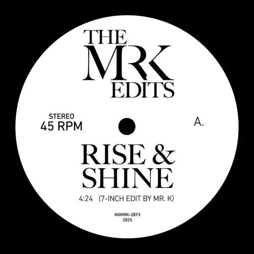 MR. K (DANNY KRIVIT) / ミスター・ケー / RISE AND SHINE /CHURCH GIRL CHURCH (7")