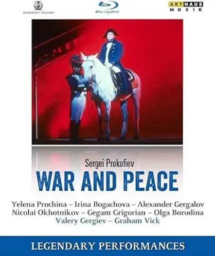 VALERY GERGIEV / ヴァレリー・ゲルギエフ / PROKOFIEV:WAR AND PEACE(BD)