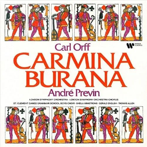 ANDRE PREVIN / アンドレ・プレヴィン / ORFF:CARMINA BURANA (LP)
